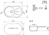 Кухонная мойка Ulgran U-503 331 icon 2