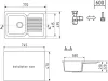 Кухонная мойка Ulgran U-506 328 icon 2