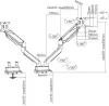 Кронштейн для монитора Ultramounts UM718 icon 6