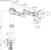 Кронштейн для монитора Ultramounts UM736 icon 6