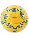 Мяч футбольный Umbro Brasil Ceramica Supporter Ball 25563U-ЗВО 5 yellow/blue/green icon