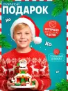 Конструктор Unicon Новогодние истории. Дед Мороз с гирляндой / 10888643 icon 2