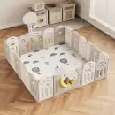 Игровой манеж UNIX Kids DeLuxe 180x200 (серый) icon 6