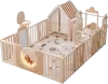 Игровой манеж UNIX Kids DeLuxe House 150x180 (Camel) icon