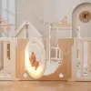 Игровой манеж UNIX Kids DeLuxe House 180x200 (Camel) icon 4