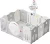 Игровой манеж UNIX Kids Supreme Space 160x160 (серый) icon