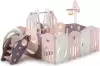 Игровой манеж UNIX Kids Supreme Space 160x160 с качелями (розовый) icon
