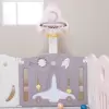 Игровой манеж UNIX Kids Supreme Space 160x160 с качелями (розовый) icon 4