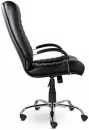 Офисное кресло UTFC Атлант В (хром, экокожа, черный) фото 2