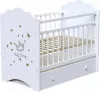Детская кроватка VDK Baby Vintage маятник-ящик (белый) icon