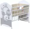 Детская кроватка VDK Joy колесо-качалка (белый) icon