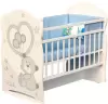Детская кроватка VDK Style Toby колесо-качалка с маятником (слоновая кость) icon