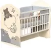 Детская кроватка VDK Teodoro колесо-качалка с маятником (слоновая кость) icon