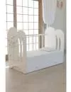 Детская кроватка ВДК Wind Tree маятник c ящиком (белый) фото 2
