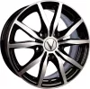 Литой диск Vector K57 6,5x15 5x110 ET35 D65,1 фото 2
