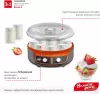 Сушилка для овощей с функциями приготовления йогурта и десертов Великие Реки Волга-9 Серый/оранжевый фото 5