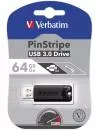 USB Flash Verbatim PinStripe 64GB (49318) фото 4