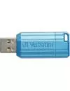 USB Flash Verbatim PinStripe Caribbean Blue 16GB (49068) фото 2