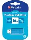 USB Flash Verbatim PinStripe Caribbean Blue 16GB (49068) фото 6