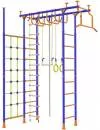 Спортивный комплекс Веселый Непоседа 4-опорный с рукоходом и сеткой для лазания icon