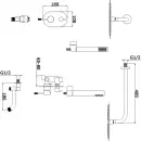 Душевая система Vieir V403564 icon 2