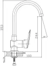 Смеситель Vigro VG902 (жасмин) icon 6