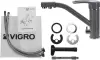 Смеситель Vigro VG905 (темно-серый) фото 5