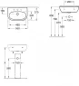 Умывальник Villeroy &#38; Boch O.Novo 5166 55 01 icon 2