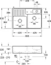 Кухонная мойка Villeroy & Boch Double-bowl sink 632391KG icon 9