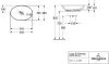 Умывальник Villeroy &#38; Boch Loop &#38; Friends 4A4700R1 icon 4