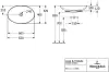 Умывальник Villeroy &#38; Boch Loop &#38; Friends 4A4801R1 icon 4