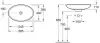 Умывальник Villeroy &#38; Boch Loop &#38; Friends 51510101 icon 2