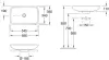 Умывальник Villeroy &#38; Boch Loop &#38; Friends 51540101 icon 3