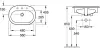 Умывальник Villeroy &#38; Boch O.Novo 416156R1 icon 3