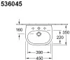 Умывальник Villeroy &#38; Boch O.Novo 536046R1 icon 3