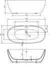 Акриловая ванна Vincea VBT-405-1700MW icon 4