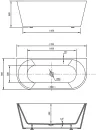 Акриловая ванна Vincea VBT-421-1700MW icon 3