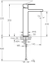 Смеситель Vitra Flo S A41940EXP фото 3