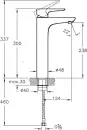 Смеситель VITRA X-Line A42322EXP фото 2