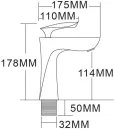 Смеситель Vivi Felice 9030 B cromo-bianco icon 2