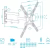 Кронштейн для телевизора VLK Trento-27 (черный) icon 4
