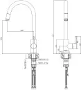 Смеситель Voda Vessel VSL519G icon 2