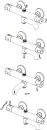 Душевая система Whitecross Y Y1234GL icon 4