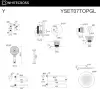 Душевая система Whitecross Y YSET07TOPGL icon 3