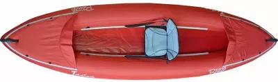 Надувная лодка Вольный ветер Тайга 340 с плёночными баллонами (красный) фото 2