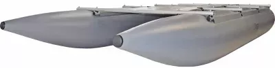 Катамаран Вольный ветер Ямал-470 с палубой (оранжевый) фото 9