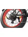 Электровелосипед Volteco Bad Dual 2020 (черный/красный) фото 7