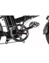 Электровелосипед Volteco Cyber 2020 (черный/салатовый) фото 8