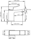 Смеситель WASSERKRAFT Aller 1063W фото 2