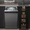 Посудомоечная машина Weissgauff DW 4539 Inverter Touch AutoOpen Inox фото 9